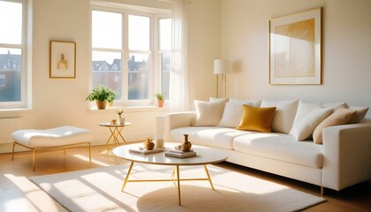 Photo interior modern design room 3d illustration