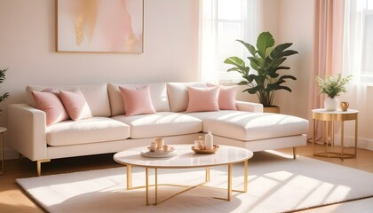 Fototapeta premium Photo interior modern design room 3d illustration