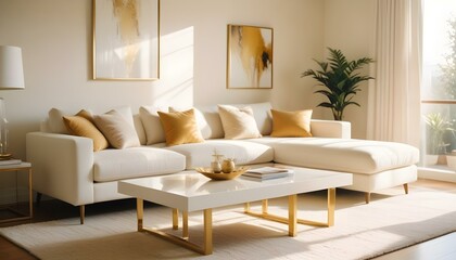 Fototapeta premium Photo interior modern design room 3d illustration