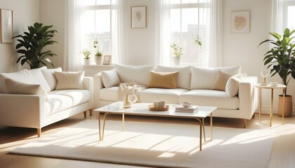 Photo interior modern design room 3d illustration