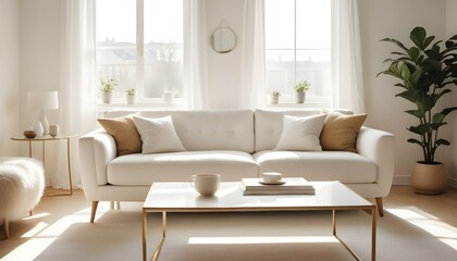 Photo interior modern design room 3d illustration