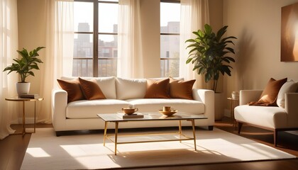Photo interior modern design room 3d illustration