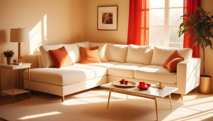 Photo interior modern design room 3d illustration