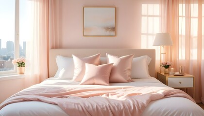 Photo interior modern design room 3d illustration