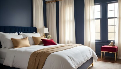 Photo interior modern design room 3d illustration