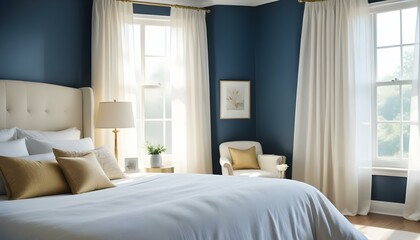 Photo interior modern design room 3d illustration