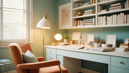 Photo interior modern design room 3d illustration