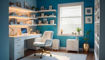 Photo interior modern design room 3d illustration