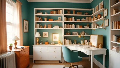 Photo interior modern design room 3d illustration
