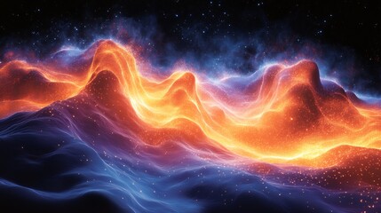 Vector mind map the concept of quantum fluctuation and its role in virtual particles and the vacuum state