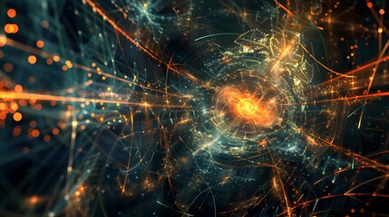 Abstract digital background. Can be used for technology