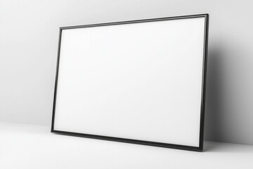 Obraz premium TV screen mockup on isolated background created with Generative AI