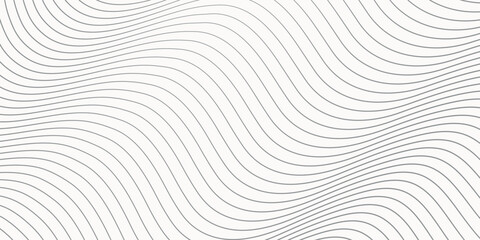 Minimal abstract background. Optical illusion, wavy thin lines.eps 10