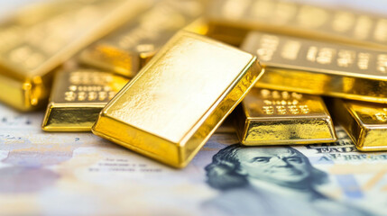 gold bars background