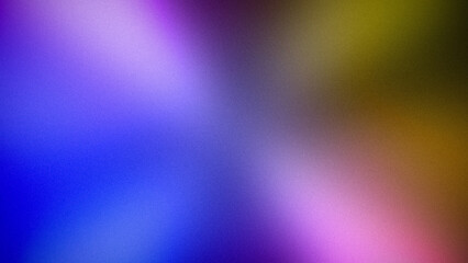 Vibrant gradient background blending deep blue, purple, and yellow hues with a subtle grainy texture, ideal for 4K wallpapers, banners, and modern design visuals