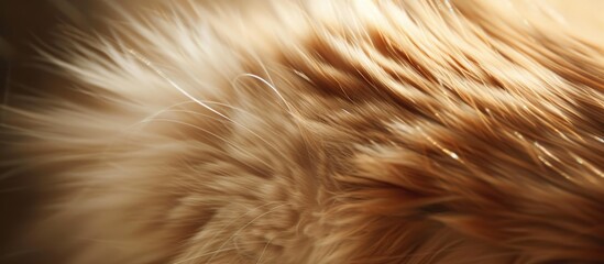 Blurry Image On Cat Tail Fur