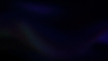 A deep, dark 4K gradient with subtle waves of blue, purple, and black hues. This grainy, abstract background is ideal for moody, atmospheric designs and modern digital art