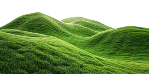 PNG  Lush green rolling hills landscape