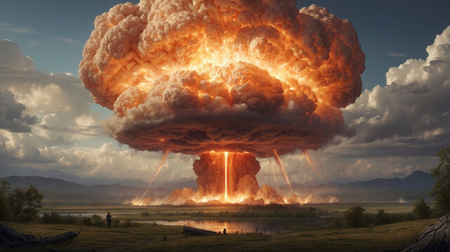 nuclear explosion , nuclear war , start of global conflict , third world war