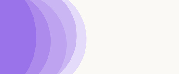 modern abstract purple semicircle shape background banner vector illustration