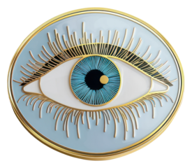 Stylized eye illustration design