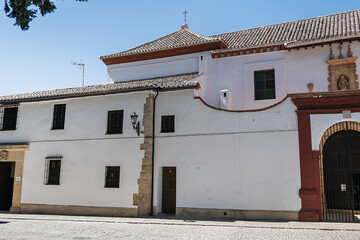 Convent of Santa Isabel de los Angeles (Convento de Santa Isabel de los Angeles). It was built in the 16th century and later enlarged. Ronda, Spain.