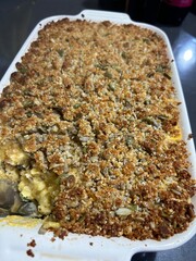 Crumbling Mac and cheese