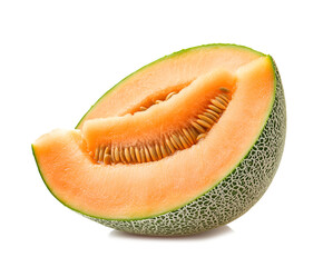 melon isolated on transparent background