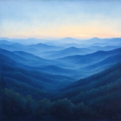 Fototapeta premium Blue Ridge Mountains