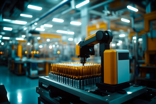 Usine de fabrication et conditionnement, industrie