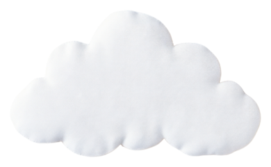 PNG Cloud in embroidery style white simplicity cloudscape.