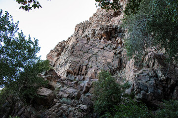 Summer Hiking Views of Ogden Canyon Waterfall Trail