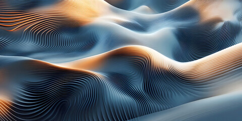 abstract shapes, ai generated.