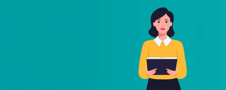 Person using storytelling techniques in a presentation, enjoying the art of communication, enjoy presentation