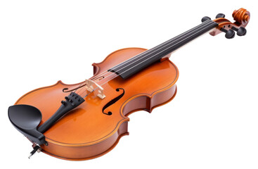 Fototapeta premium PNG Violin white background performance orchestra.