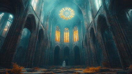 Mystical Cathedral Interior