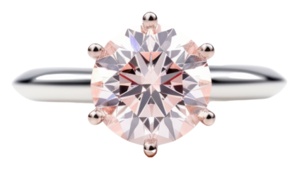 PNG Diamond ring top view gemstone jewelry silver.