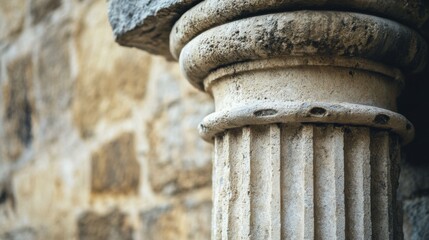 Classic Stone Column Detail