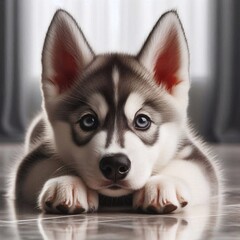 Obraz premium Husky