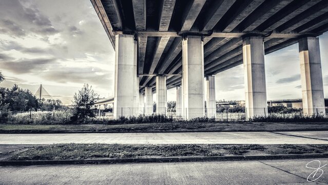 bridge over the river