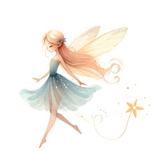 fairy with magic wand