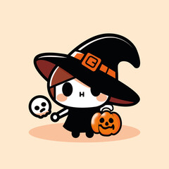 Brujita Halloween  © Titela_Mala