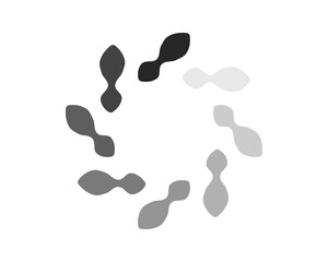 Loading bar status icon. Vector illustration. Vector loaded icons. Download progress. Donload or Upload.