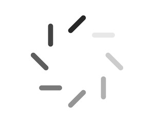 Loading bar status icon. Vector illustration. Vector loaded icons. Download progress. Donload or Upload.