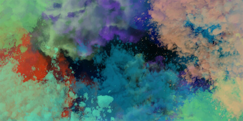 Abstract Multicolor Distressed Vintage and Realistic Rusty textured Metal Grunge Watercolor Paint Stains for Fabric Printing, Website Background, Presentations, Brochures, and Luxury/Premium Packaging