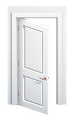 Naklejka premium PNG Empty door open architecture building house.