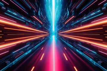 Vibrant Background Wallpaper for Energetic and Visionary Tech Graphics