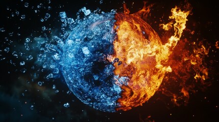 Elemental Balance: Fire and Ice