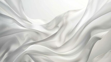 Fototapeta premium Abstract White Fabric Texture