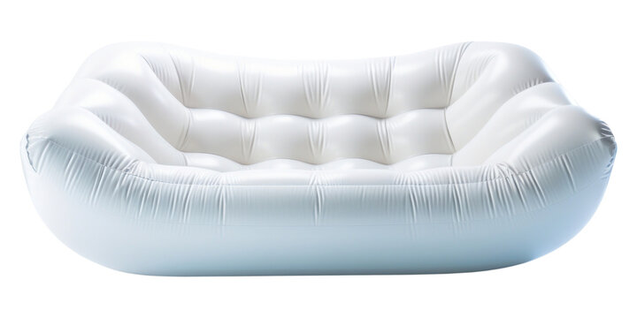 PNG A inflatable bean sofa furniture white .